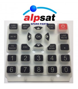 ALPSAT Satfinder Ersatzteil 5HDPRO/AS06-STC Tastatur