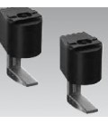 Two Mounting clamps